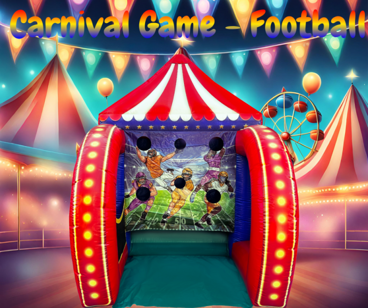 Carnival Game - Football - Jump Party! LLC in Canton MI