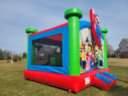 Mario Bounce House with Slide