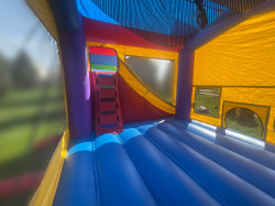 98CA82E1 D469 4505 9FA6 B0B8AA82E07B 1712627230 Colorful Castle Bounce House & Wet Slide