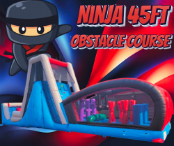 Ninja 45ft Obstacle Course