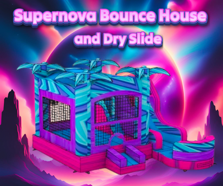 Supernova Bounce House & Dry Slide