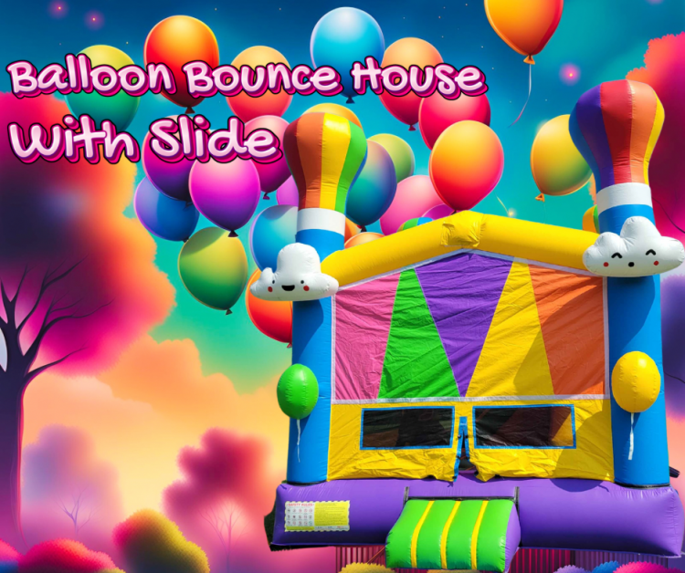 Balloon Bounce House with Slide