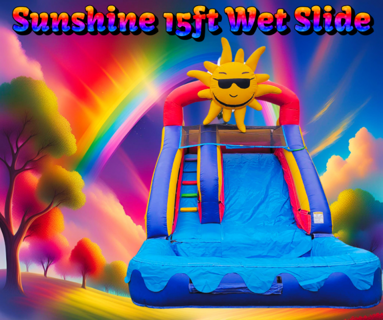 Sunshine 15ft Wet Slide