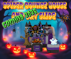 Spider Bounce House and Dry Slide Spider Bounce House and Dry Slide