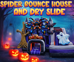 Spider Bounce House & Dry Slide Spider Bounce House & Dry Slide