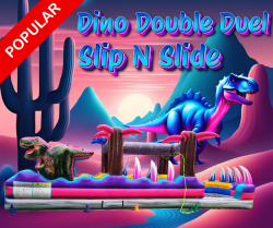 Dino Double Duel Slip N Slide