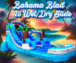 Bahama Blast 15ft Wet/Dry Slide